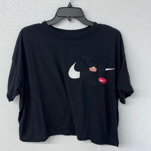 Nike Dri-fit Icon Clash Crop Training T-Shirt